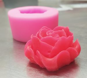 STAMPO 3D ROSA IN SILICONE